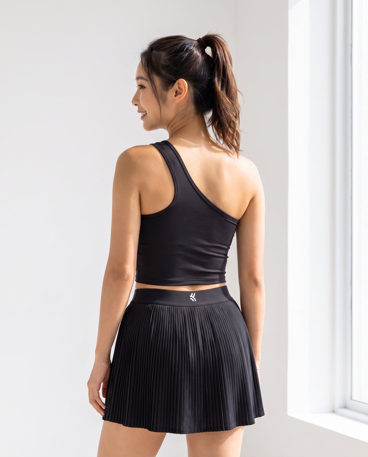 Flex Toga Tank - Black