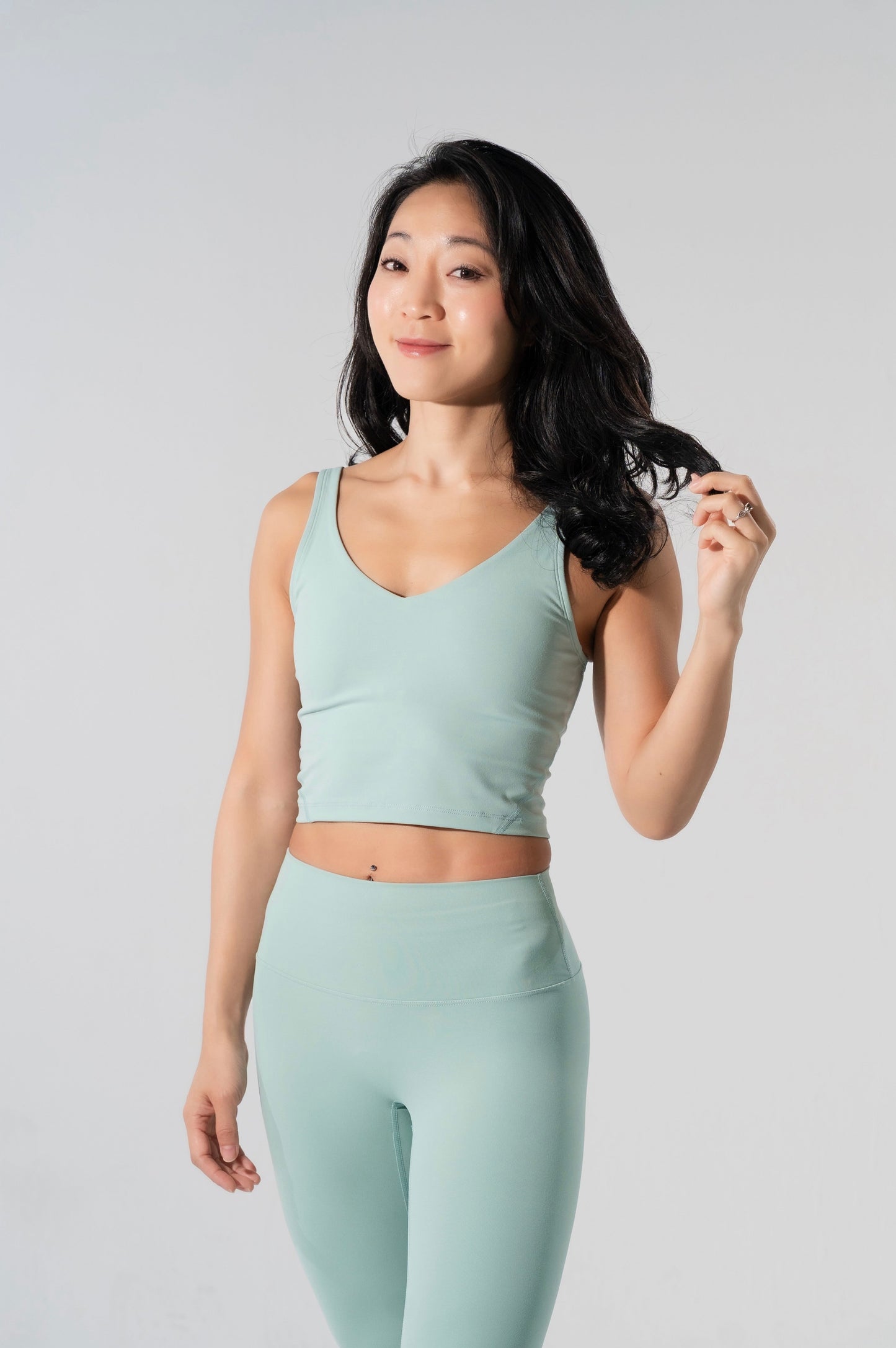 Form Flow Tank - Sea Green
