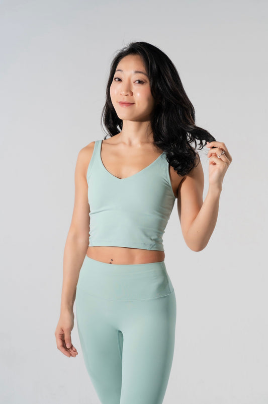 Form Flow Tank - Sea Green