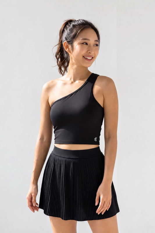Flex Toga Tank - Black
