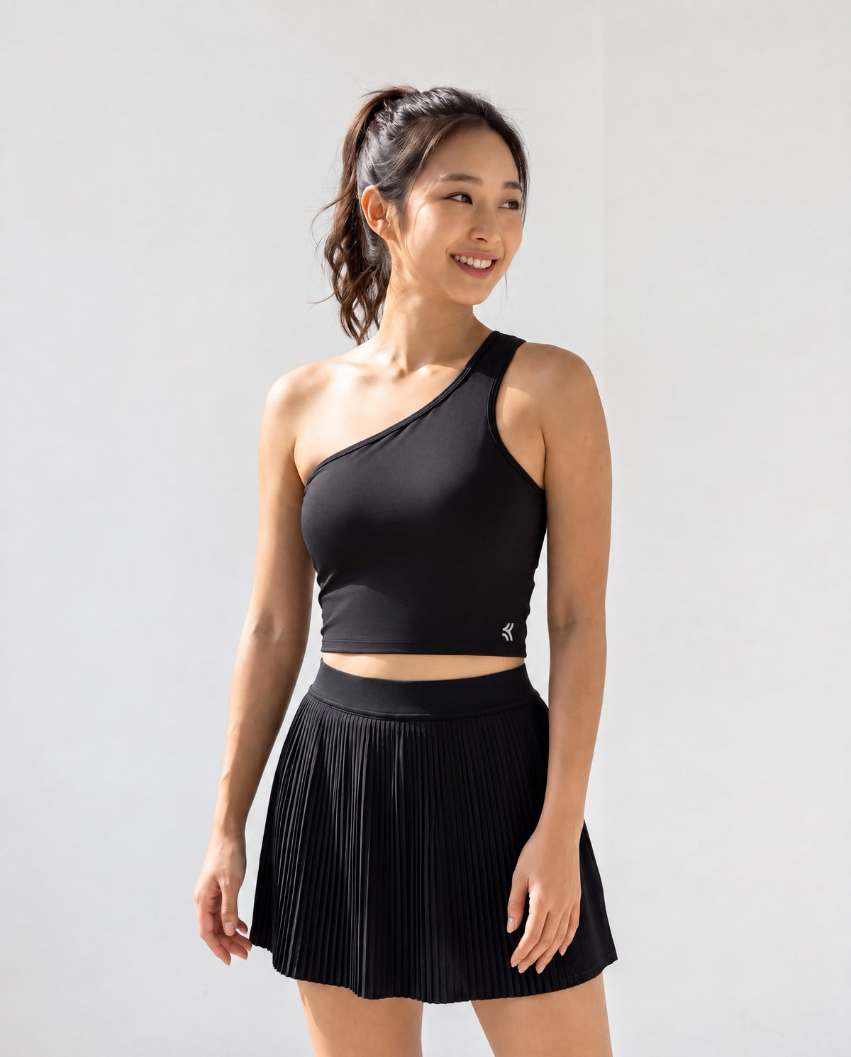Flex Toga Tank - Black
